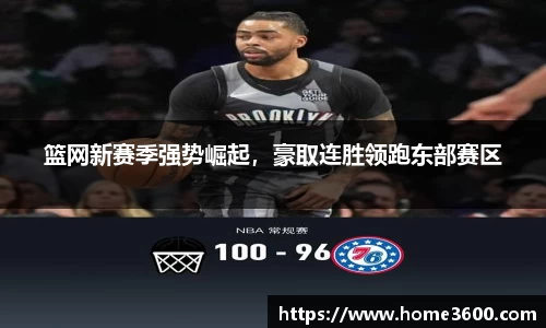 篮网新赛季强势崛起，豪取连胜领跑东部赛区