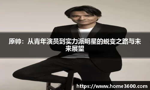 原帅：从青年演员到实力派明星的蜕变之路与未来展望